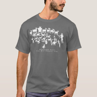 The Great Hunt Petroglyph Panel T-Shirt