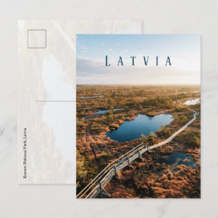 The Great Kemeri Bog Boardwalk, Latvia Postcard