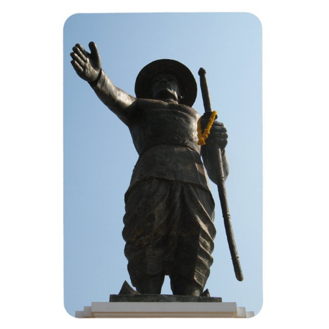 The Great King Anouvong ... Vientiane, Laos Magnet (Vertical)