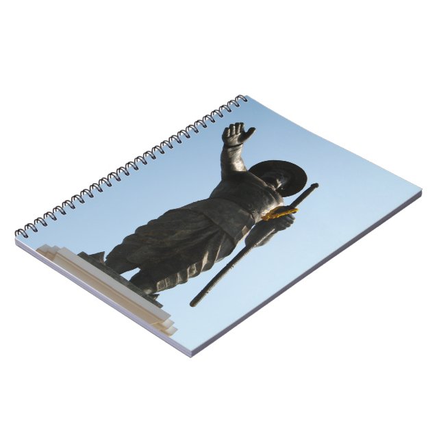 The Great King Anouvong ... Vientiane, Laos Notebook (Left Side)