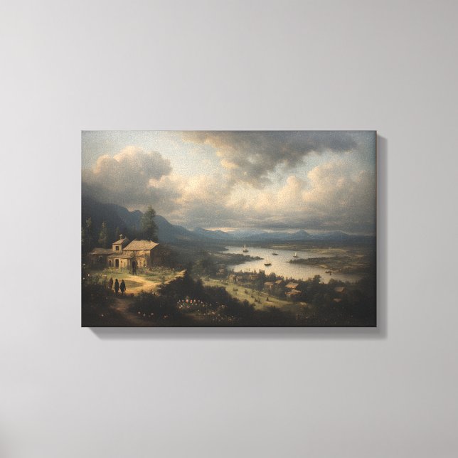 The Great Lake Canvas Print (Front)