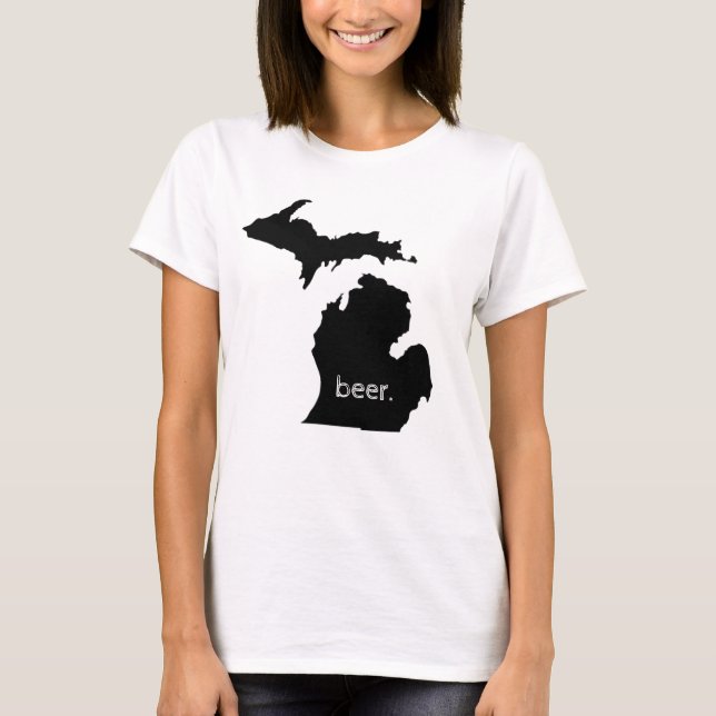 The Great Lake State - Beer! T-Shirt (Front)