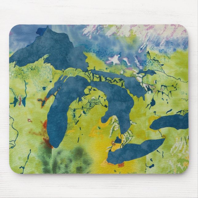 The Great Lakes Mouse Pad (Front)