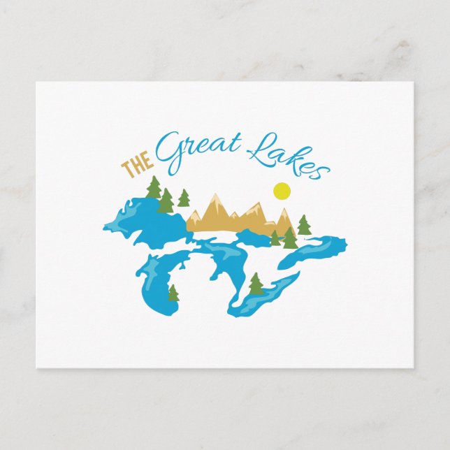 The Great Lakes Postcard (Front)