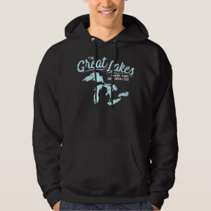 The Great Lakes Shark Free And Unsalted Summer Vac Hoodie