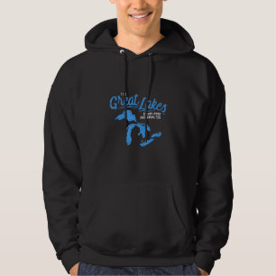 The Great Lakes Shark Free Unsalted Michigan Hoodie