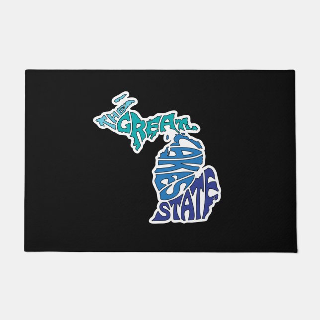 The Great Lakes State - Michigan Doormat (Front)