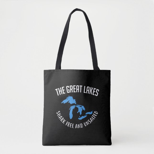 The Great Lakes Tote Bag (Front)