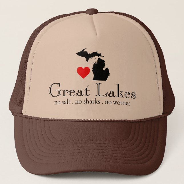 The Great Lakes Trucker Hat (Front)