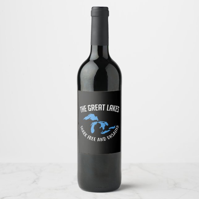 The Great Lakes Wine Label (Front)
