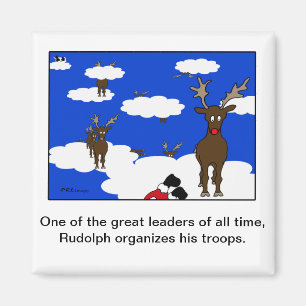 The Great Leader Christmas Magnet