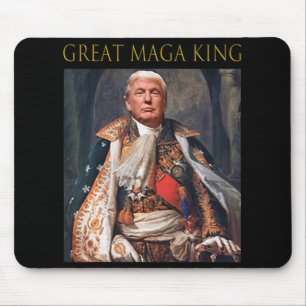 The Great Maga King Fun Trump Ultra Maga King Mouse Mat