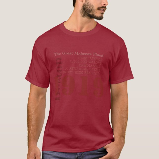 The Great Molasses Flood T-Shirt  (Front)