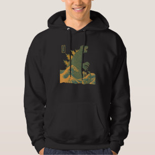The Great Monster Off Kanagawa Wave Goldish TeamGo Hoodie