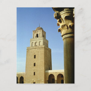 The Great Mosque, Aghlabid, 836-875 AD Postcard