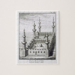 The Great Mosque at Medina, from 'Voyages en Arabi Jigsaw Puzzle