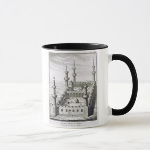 The Great Mosque at Medina, from 'Voyages en Arabi Mug