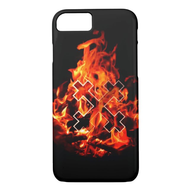The Great Mother (Fire) Māra cross Case-Mate iPhone Case (Back)