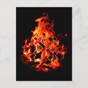 The Great Mother (Fire) Māra cross Postcard