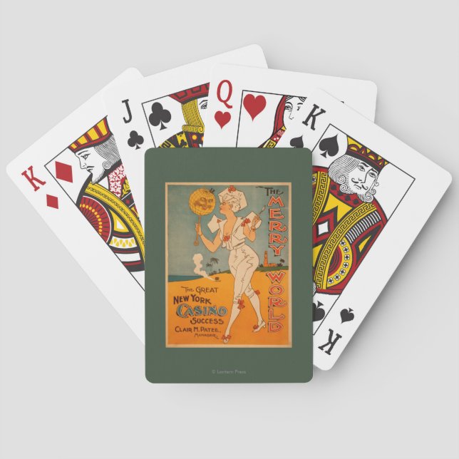 The Great New York Casino Success Theatre Playing Cards (Back)