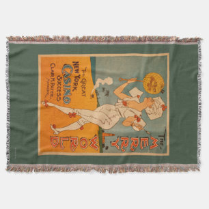 The Great New York Casino Success Theatre Throw Blanket