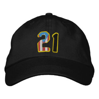 The Great One Number 21 Embroidered Baseball Cap