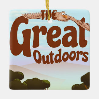 The Great Outdoors Ceramic Ornament