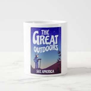 The Great Outdoors. Large Coffee Mug