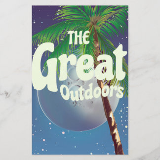 The Great Outdoors Palm and Moon Stationery