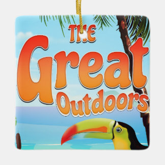 The Great Outdoors Toucan Ceramic Tree Decoration