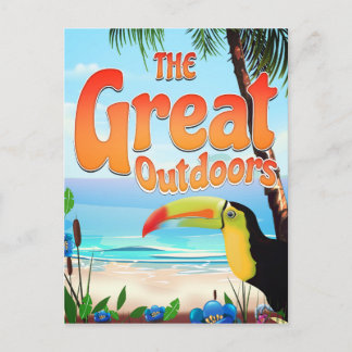 The Great Outdoors Toucan Postcard