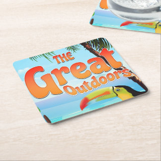 The Great Outdoors Toucan Square Paper Coaster