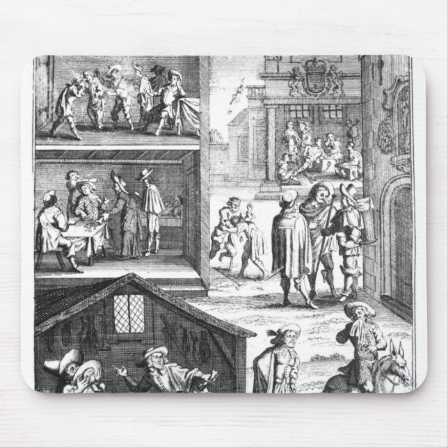 The Great Plague Mouse Mat (Front)