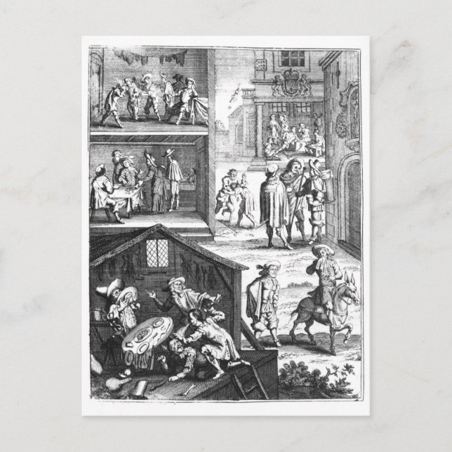 The Great Plague Postcard (Front)