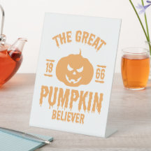The Great Pumpkin Believer 1966 Pumpkin