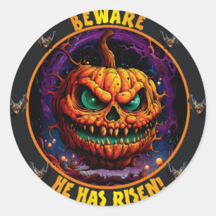 The Great Pumpkin Scary Ver.  Classic Round Sticker