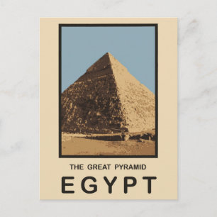 The Great Pyramid Egypt Postcard