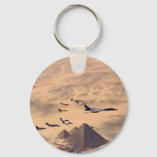 The Great Pyramid of Giza Key Ring