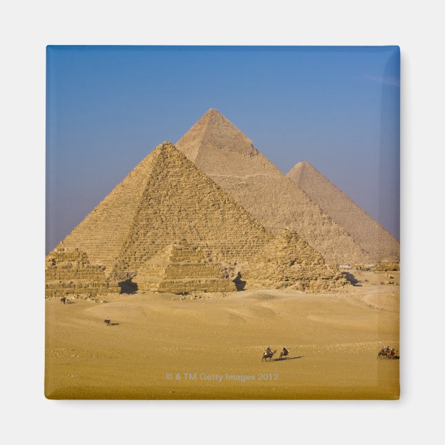 The Great Pyramids of Giza, Egypt Magnet (Front)