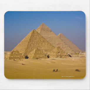 The Great Pyramids of Giza, Egypt Mouse Mat