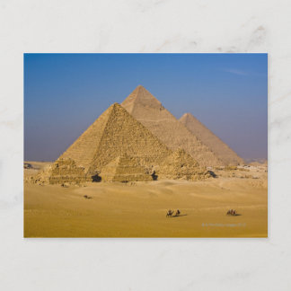 The Great Pyramids of Giza, Egypt Postcard