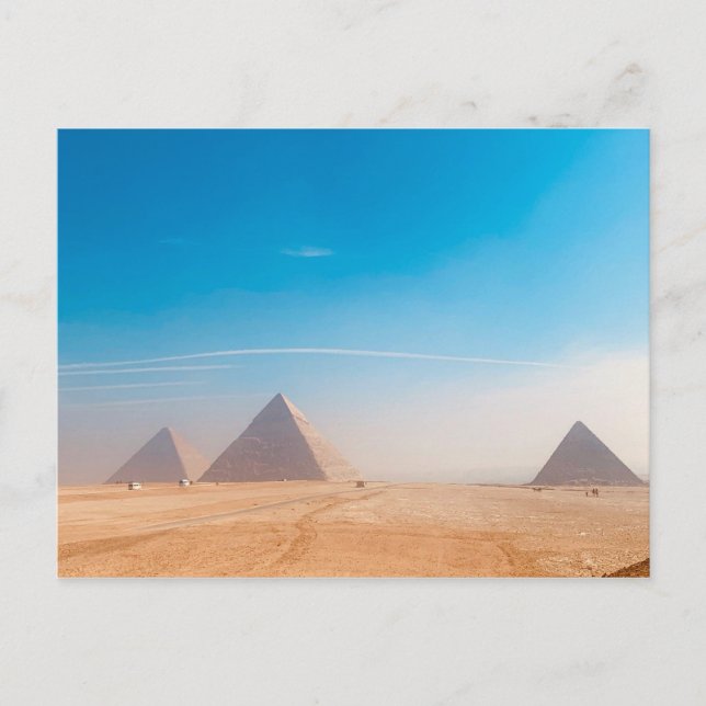 The Great Pyramids Postcard (Front)