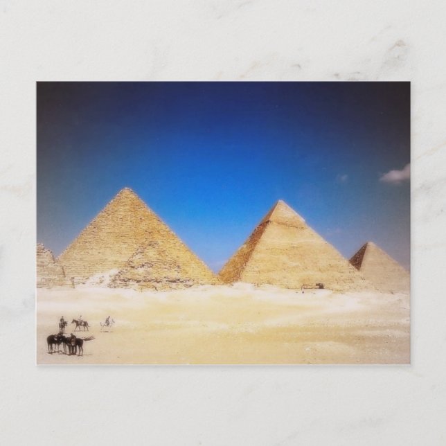 The Great Pyramids Postcard (Front)