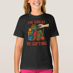 The Great Re-Gifting – Funny White Elephant Christ T-Shirt
