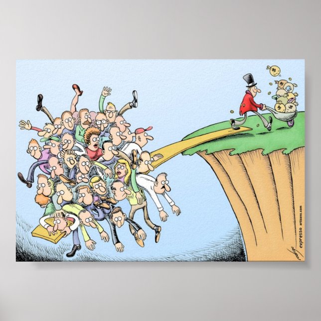 The Great Recession Conspiracy Poster (Front)