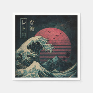 The Great Retro Wave Classic Napkin