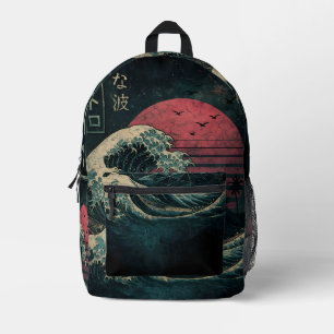 The Great Retro Wave Classic Printed Backpack