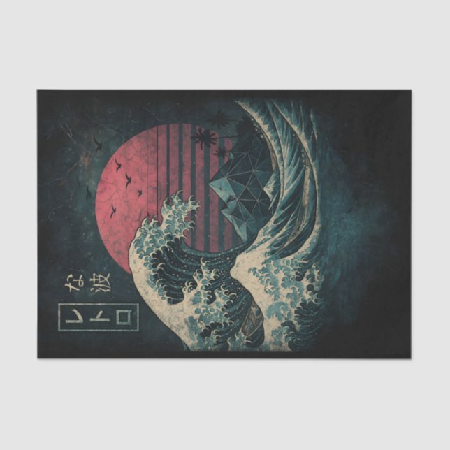 The Great Retro Wave Classic Tissue Paper (Front)