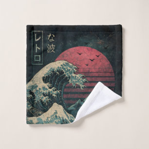 The Great Retro Wave Classic Wash Cloth
