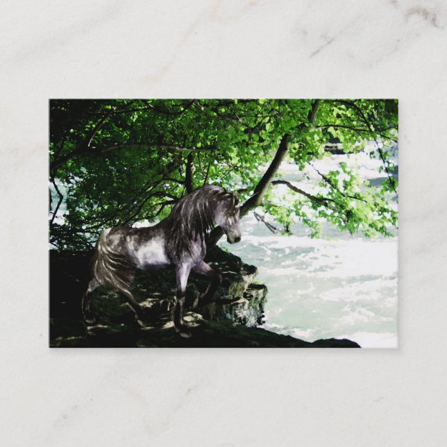 The Great River Divide Mini Print Business Card (Front)